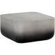 Strut 29.5 X 29.5 inch Black Ombre Outdoor Coffee Table